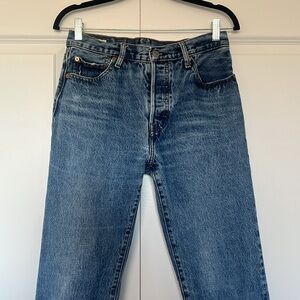 Levi's - 501 Original Cropped Jeans - Size W29 L28